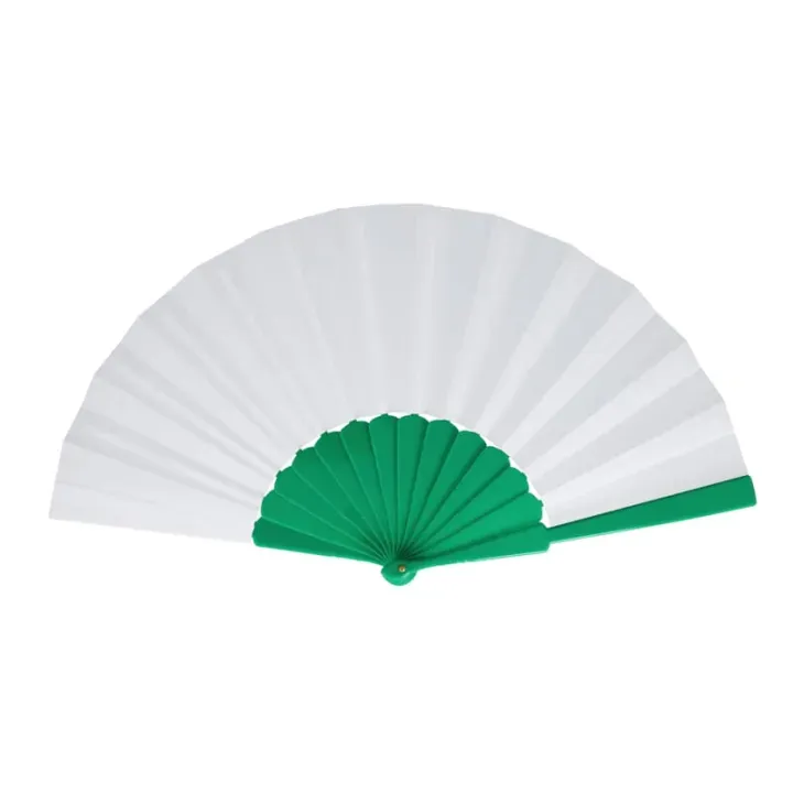Made to order - Hand fan plastic  polyester all over print - LT90524 (N0031)